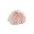 Pompom aus rosa Fell