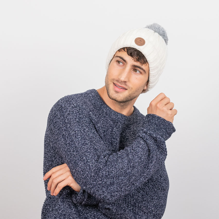 Bonnet Kir Royal Blanc Polaire