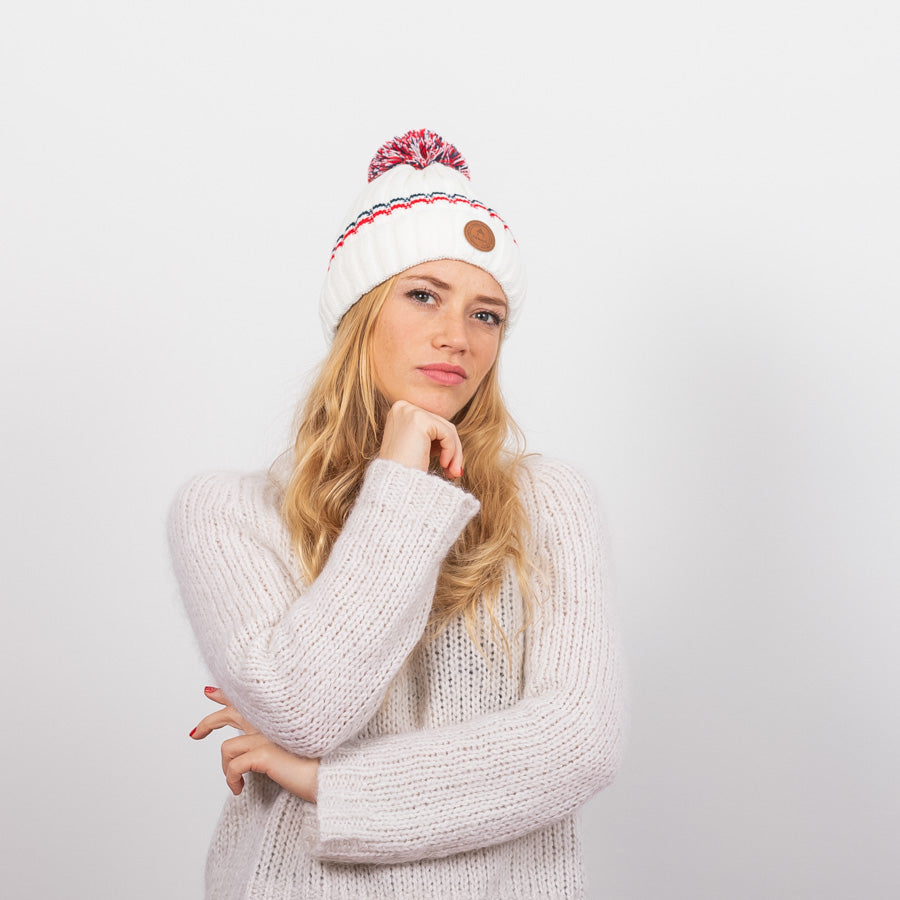Beanie Manhattan Blanc