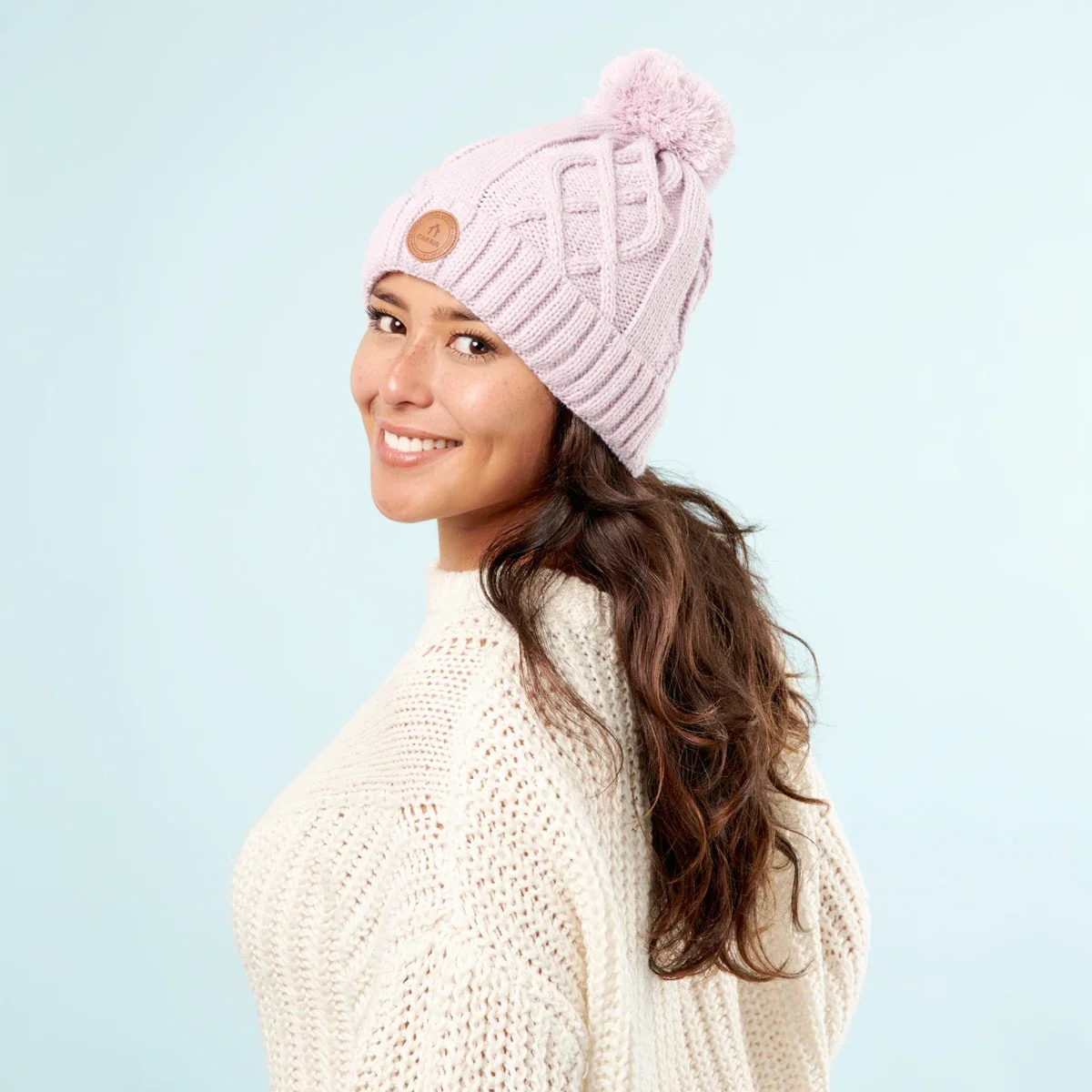 Bonnet Martini violet polaire