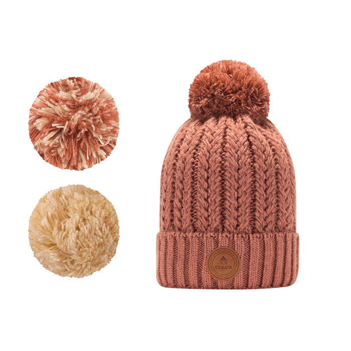 Bonnet Chocolat Chaud Vieux Rose