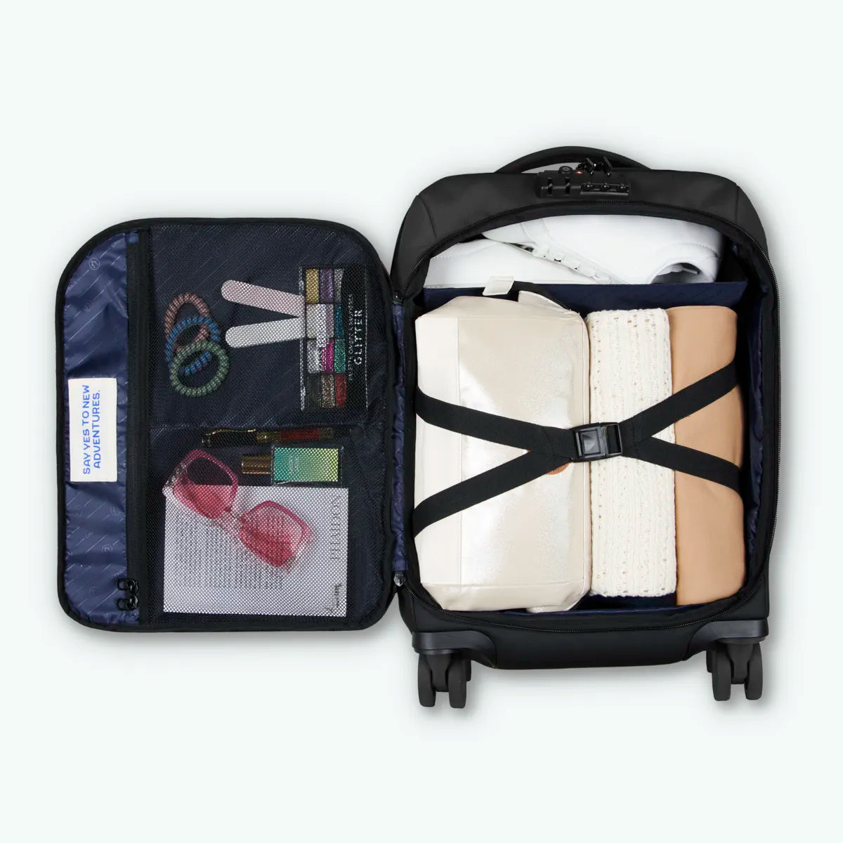 Valise souple à 4 roulettes Amiens petite taille