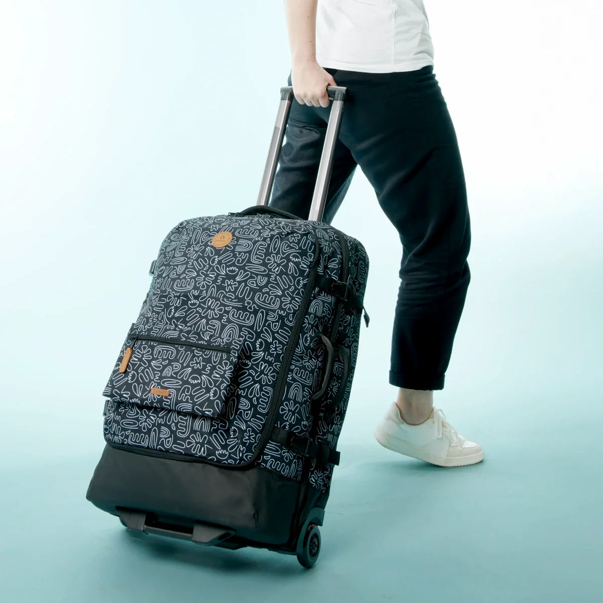 Valise souple à roulettes Amiens taille M