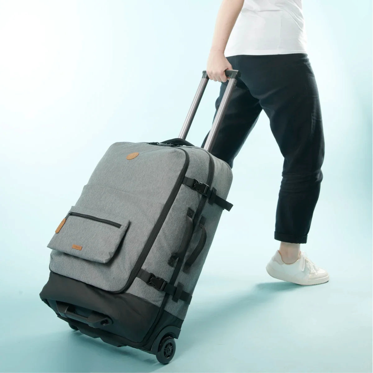 Valise souple à 2 roues taille moyenne Getaria