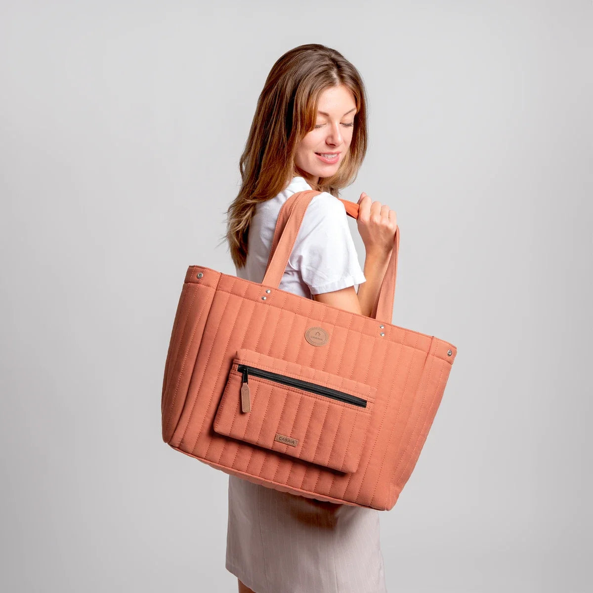 Ensemble Tataouine - Cabas et pochette ordinateur 14 pouces