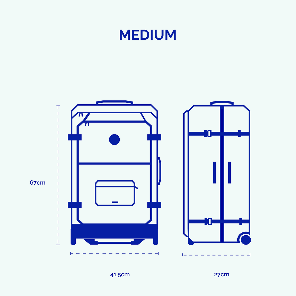 Lot de 2 valises Maupiti