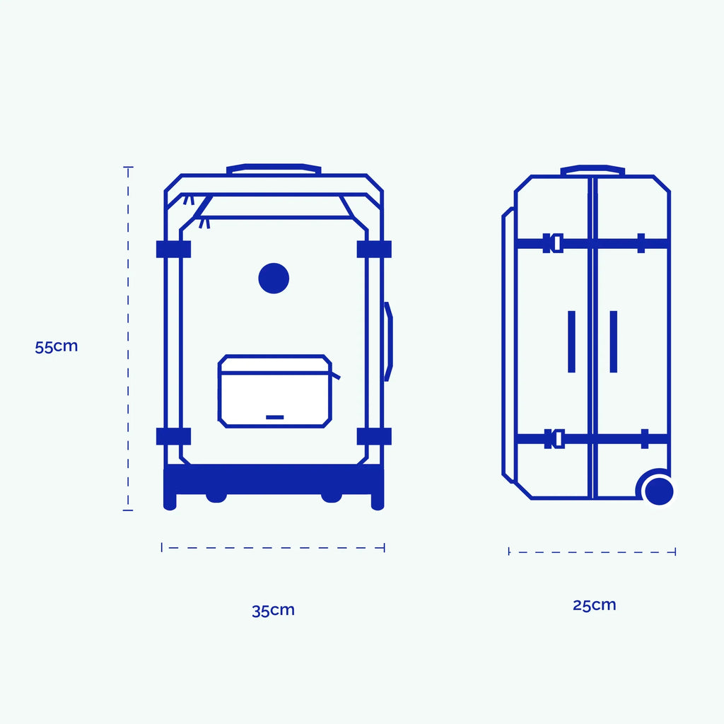 2-Rad Weichgepäck-Trolley Coromandel, klein