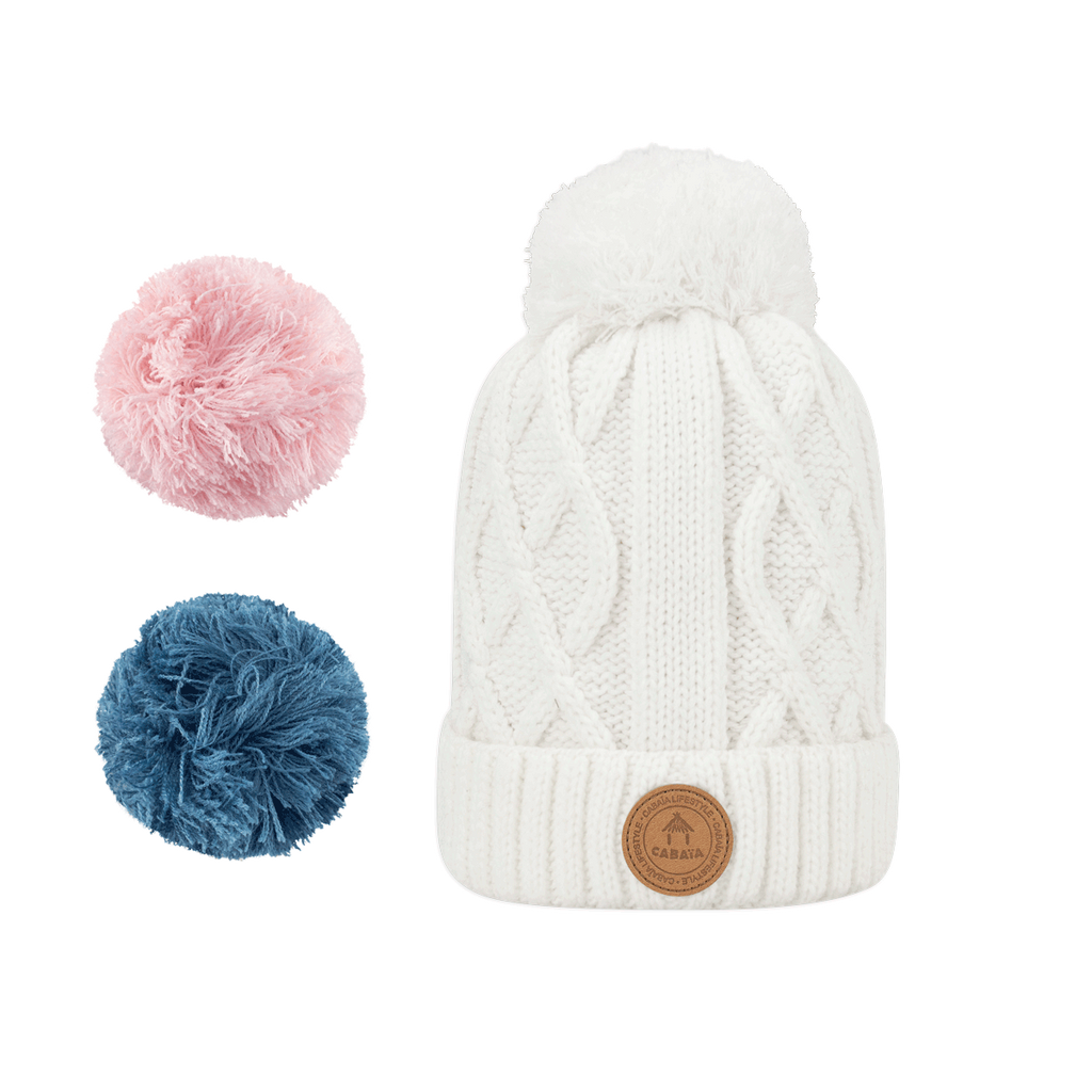 Beanie Jus de Pomme White Polar