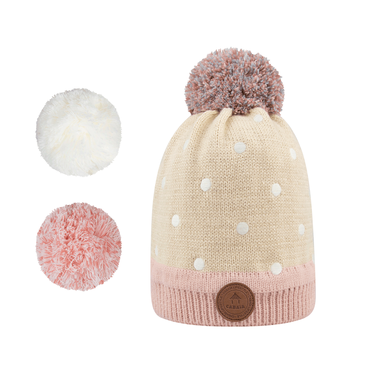 Bonnet Cendrillon Rose clair